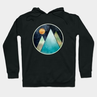 Paper Moon and Mountains Hoodie